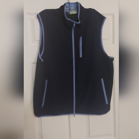 Classic Tailorbyrd Men's Performance Vest Sz XXL Navy Blue Lightweight Outdoor - Picture 5 of 10
